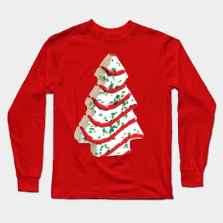 Christmas Tree Cake Long Sleeve T-Shirt